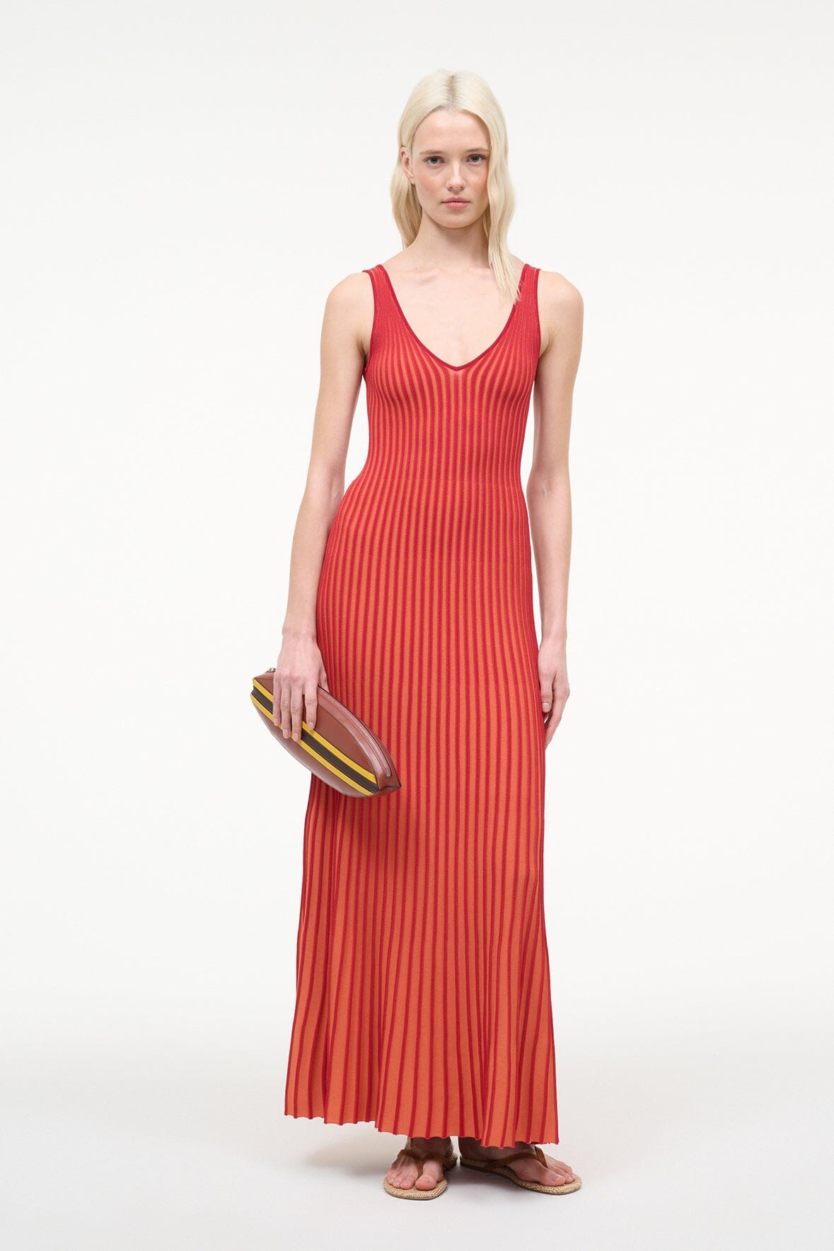 STAUD Dresses|Clothing Claretta Dress Sunburst