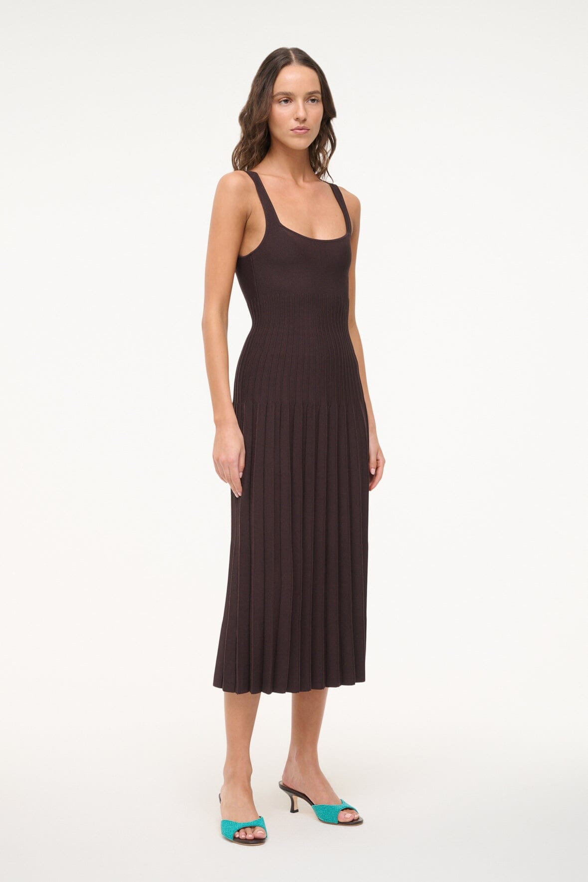 STAUD Dresses|Clothing Ellison Dress Earth