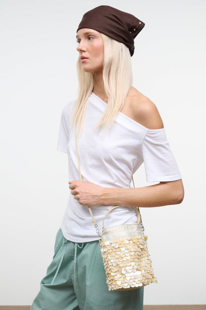 STAUD Dresses Lila Mini Bag Cream