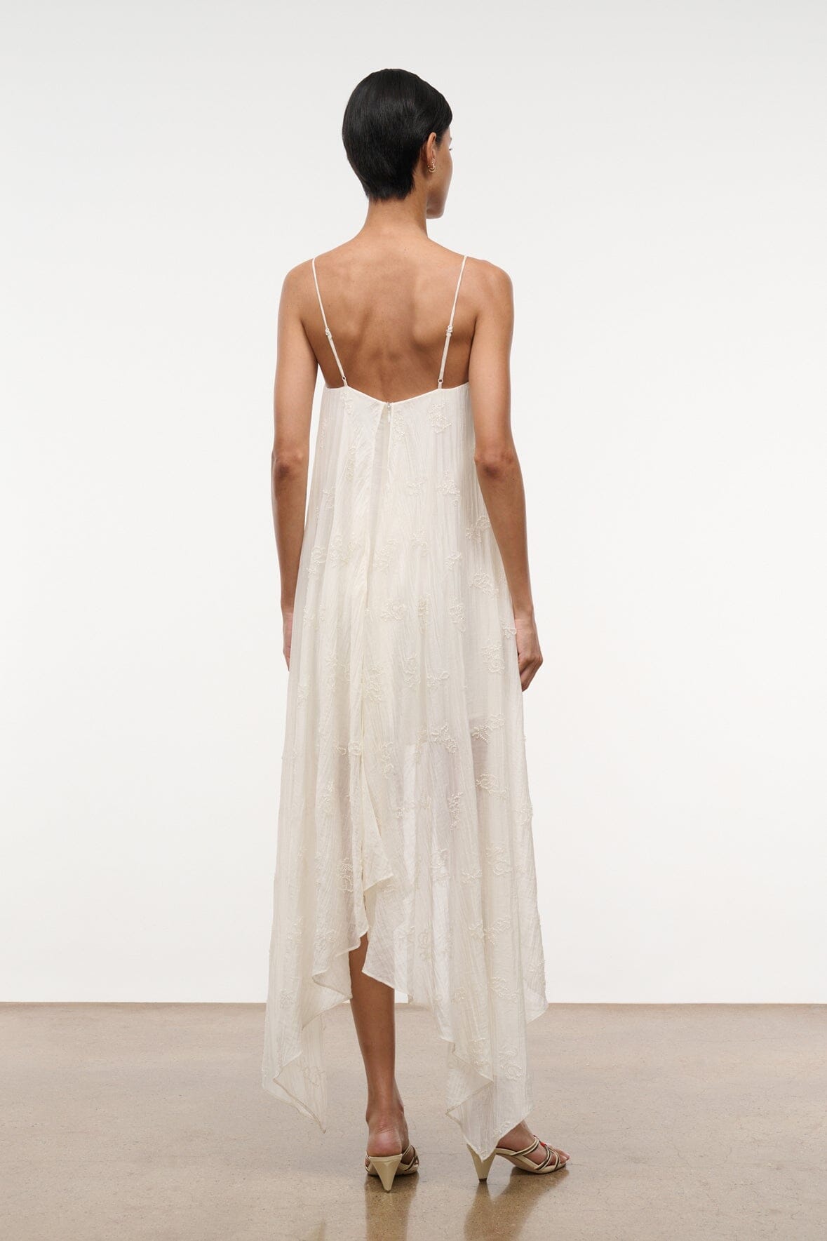 STAUD Dresses|Clothing Valencia Mini Dress White