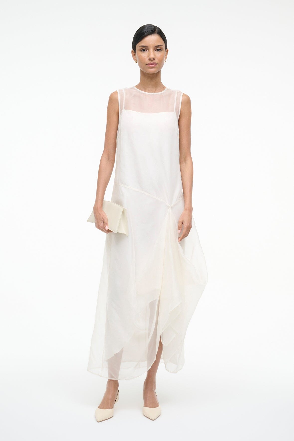 STAUD Dresses|Clothing Viola Dress Ivory