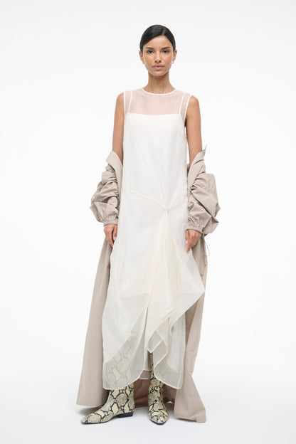 STAUD Dresses|Clothing Viola Dress Ivory