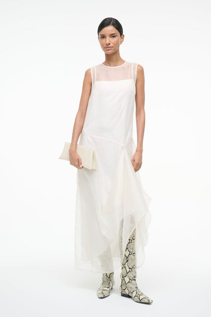 STAUD Dresses|Clothing Viola Dress Ivory