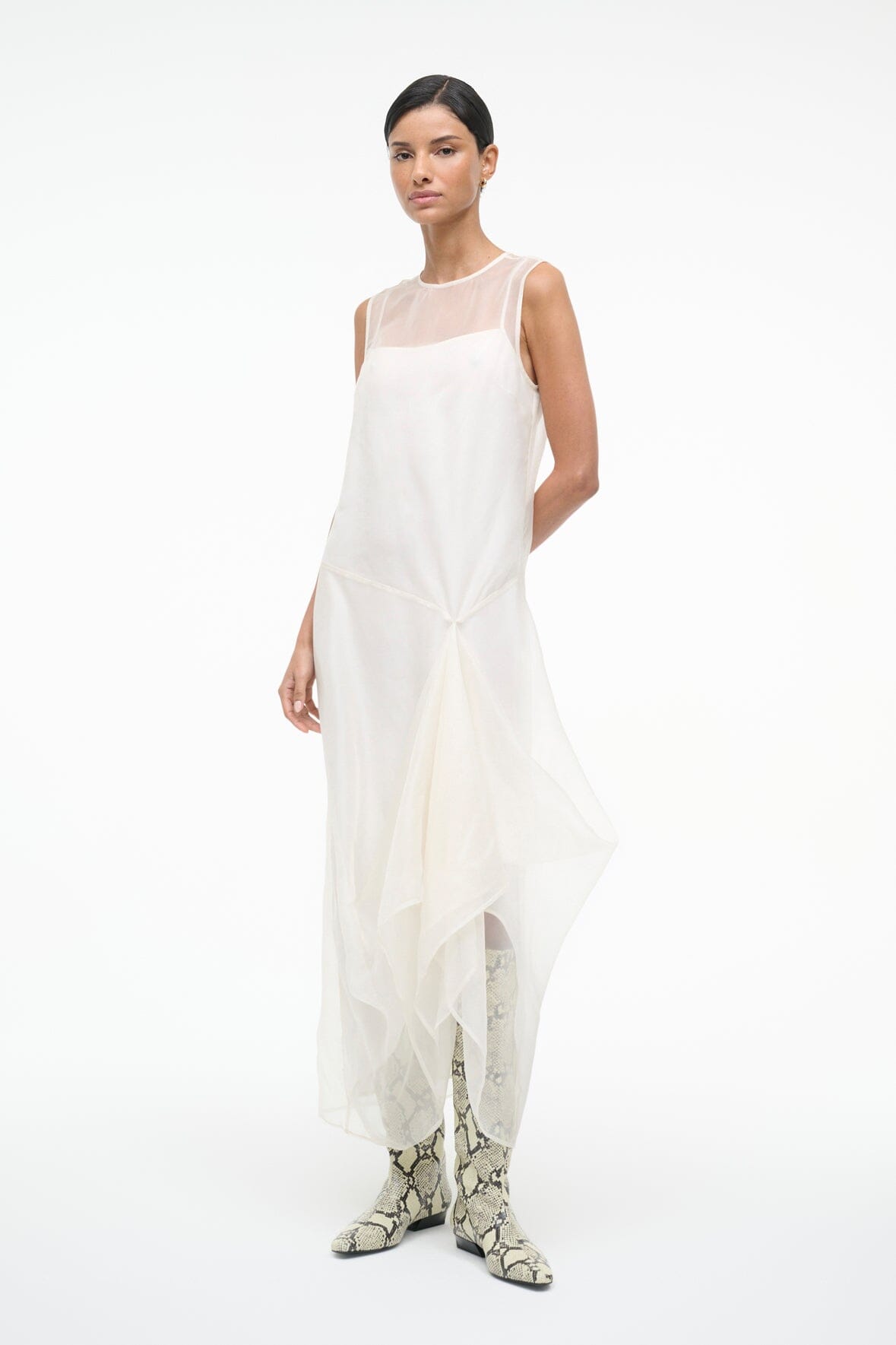 STAUD Dresses|Clothing Viola Dress Ivory