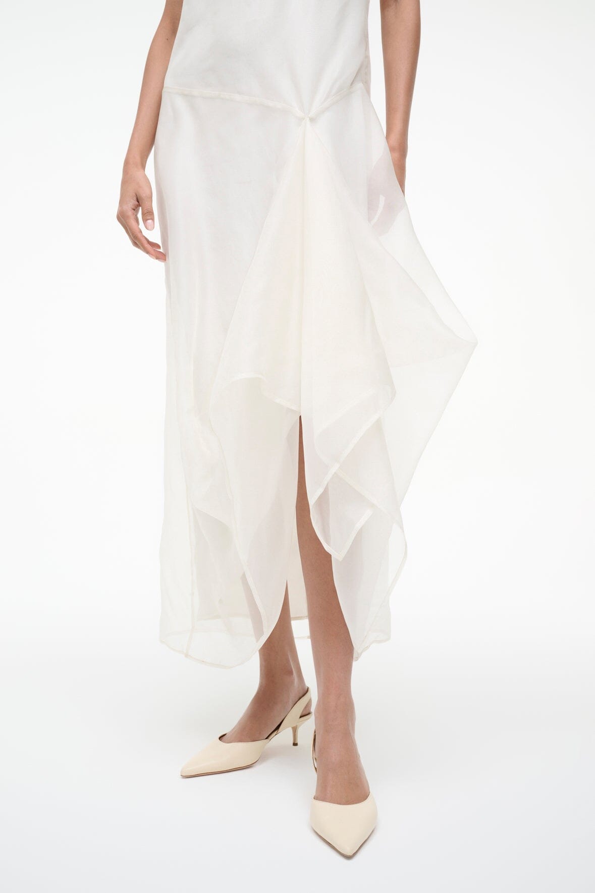 STAUD Dresses|Clothing Viola Dress Ivory