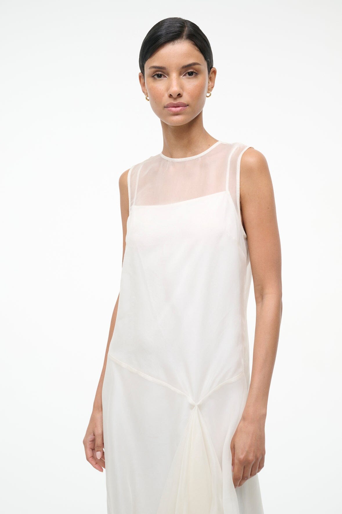 STAUD Dresses|Clothing Viola Dress Ivory