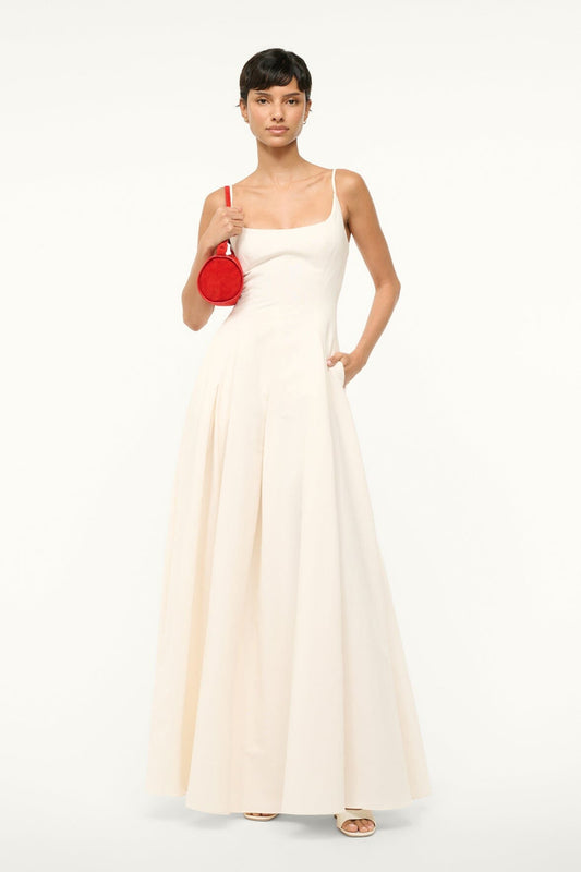 STAUD Dresses|Clothing Joy Maxi Dress Ivory 1