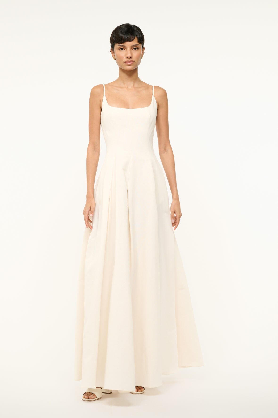 STAUD Dresses|Clothing Joy Maxi Dress Ivory 1