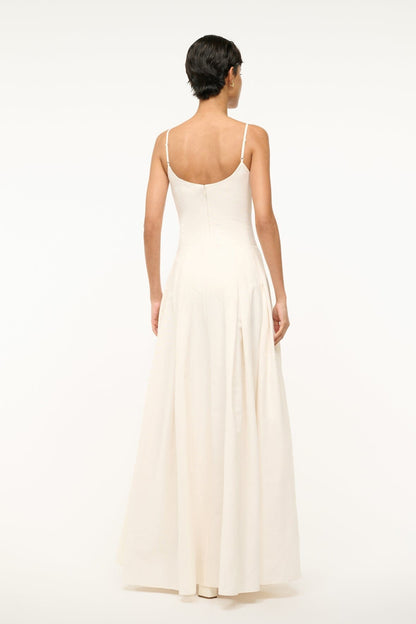 STAUD Dresses|Clothing Joy Maxi Dress Ivory 1