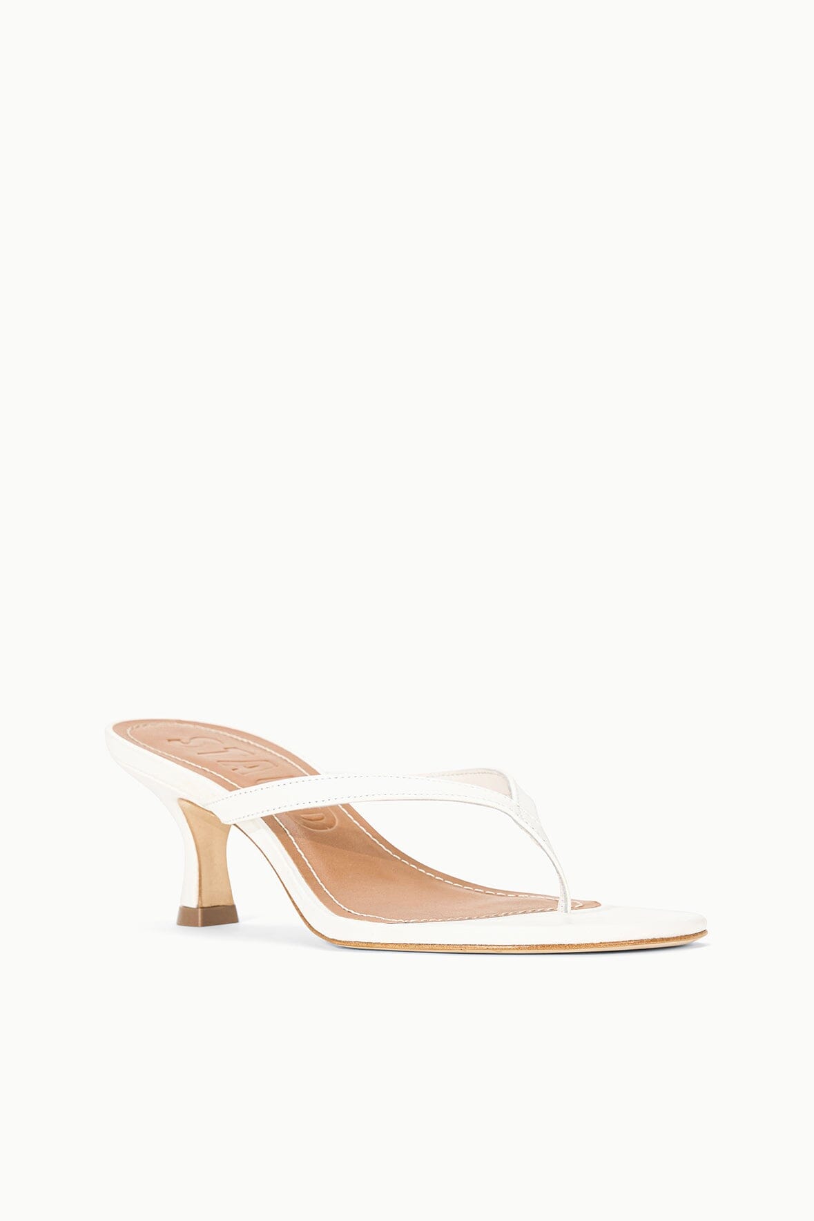 STAUD Dresses|Shoes Freja Thong Kitten Heel Paper 1