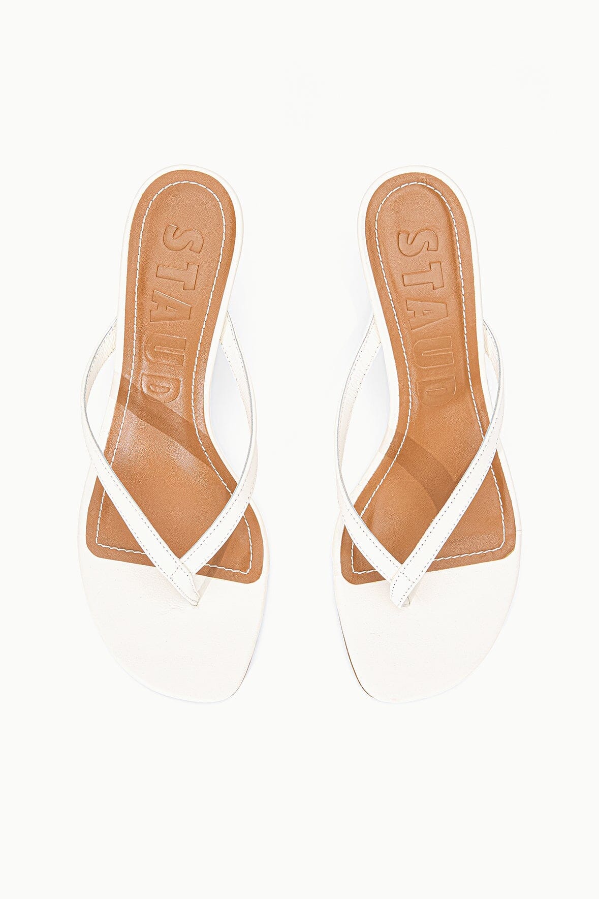 STAUD Dresses|Shoes Freja Thong Kitten Heel Paper 1