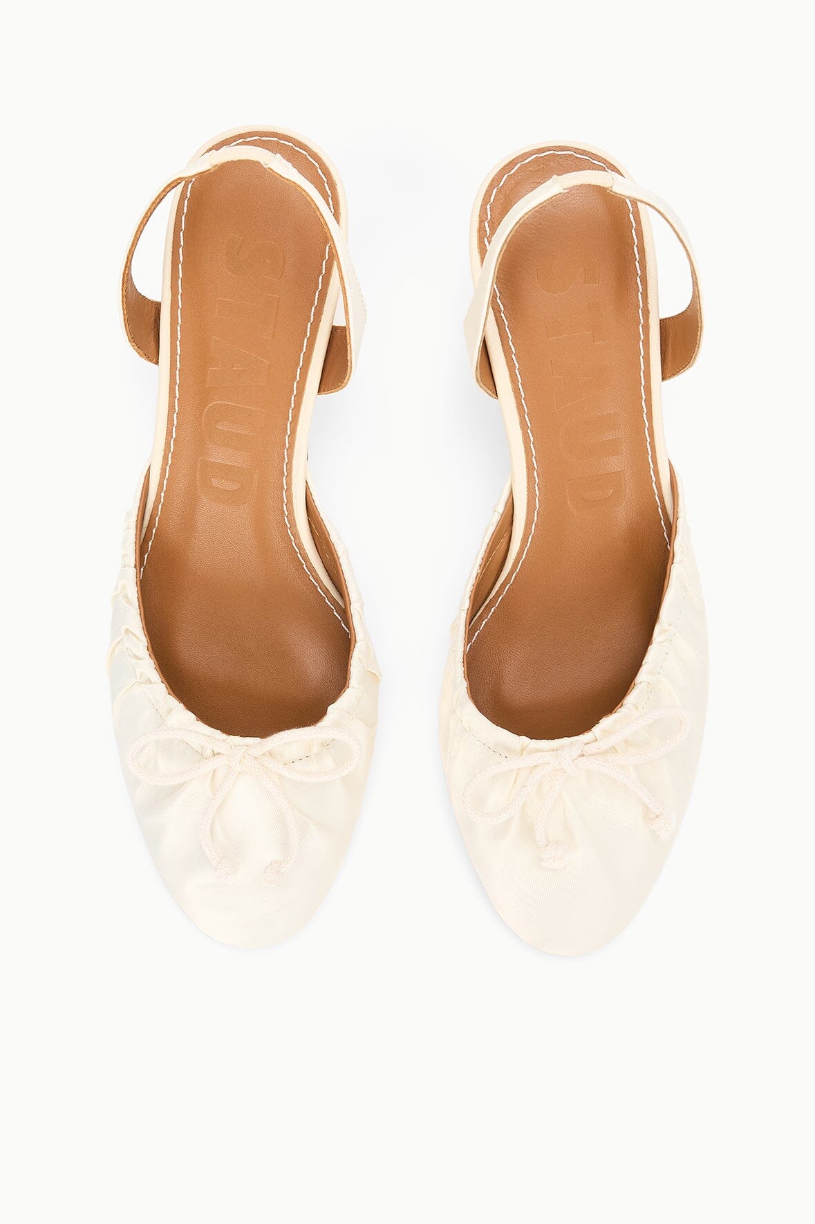 STAUD Dresses|Shoes Alba Slingback Ivory