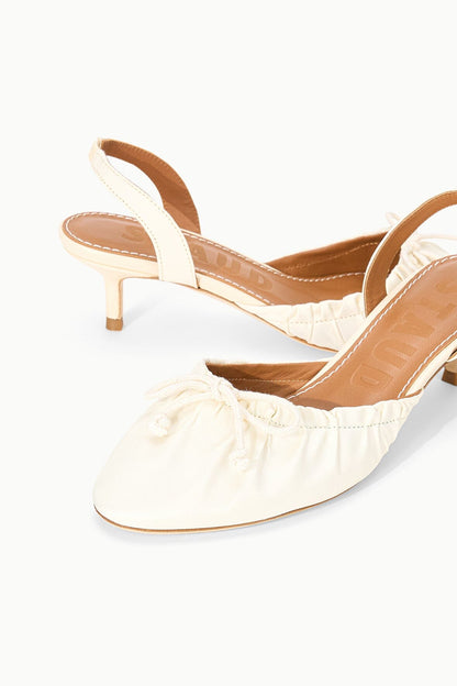STAUD Dresses|Shoes Alba Slingback Ivory