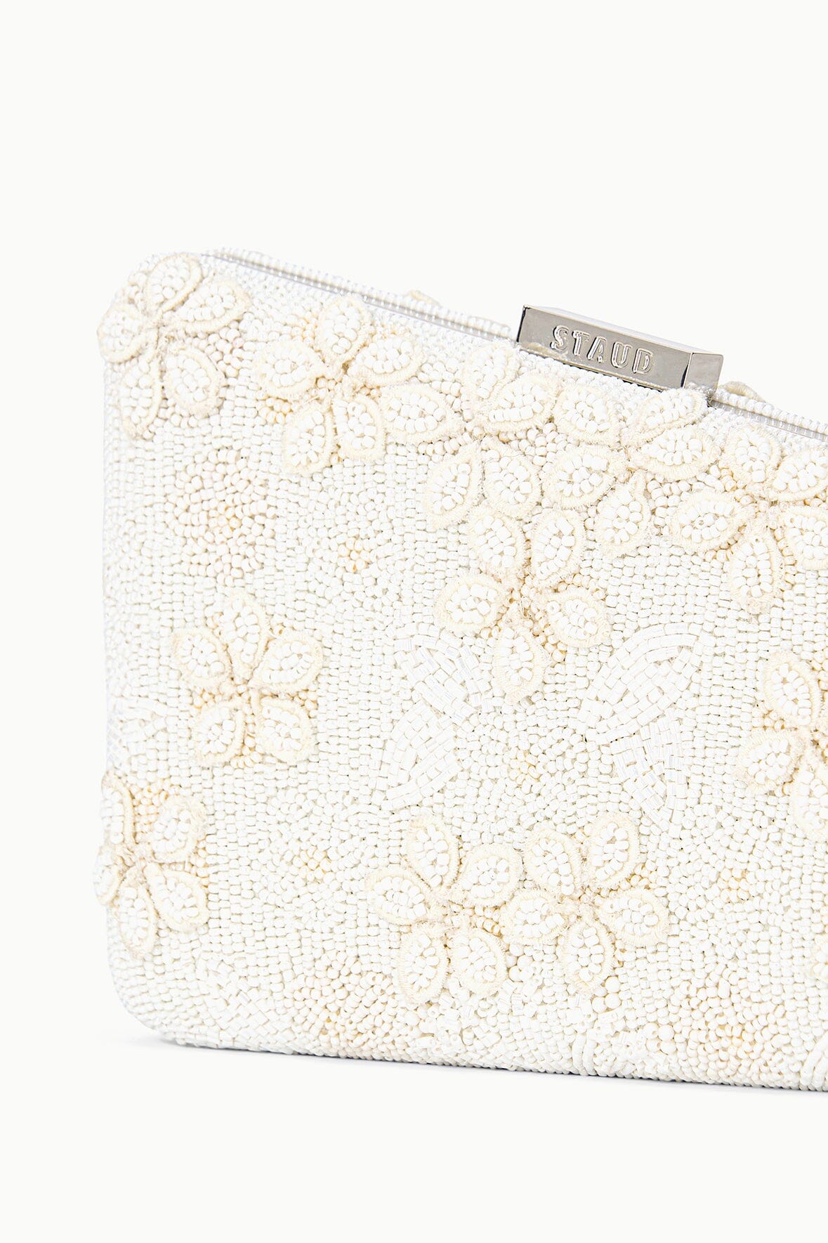 STAUD Dresses|Handbags Carmella Beaded Clutch Garden Party