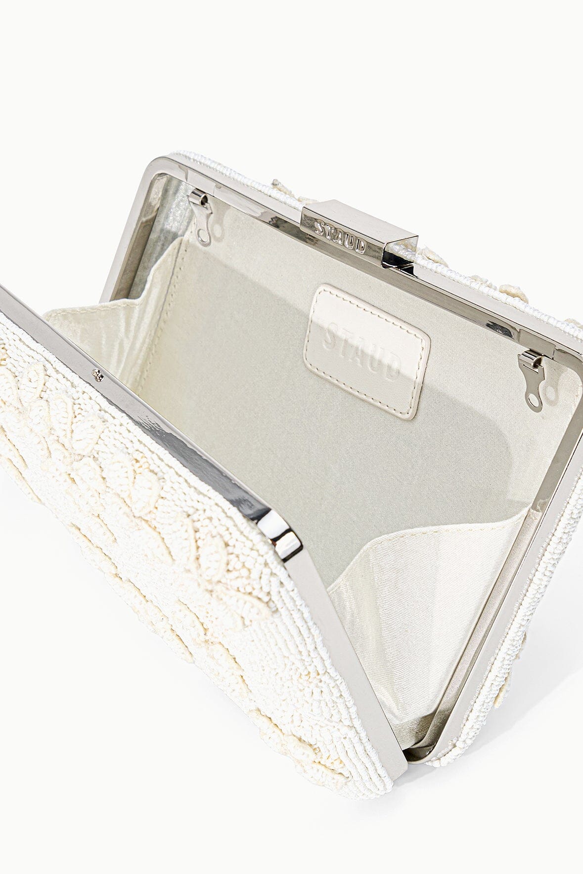 STAUD Dresses|Handbags Carmella Beaded Clutch Garden Party