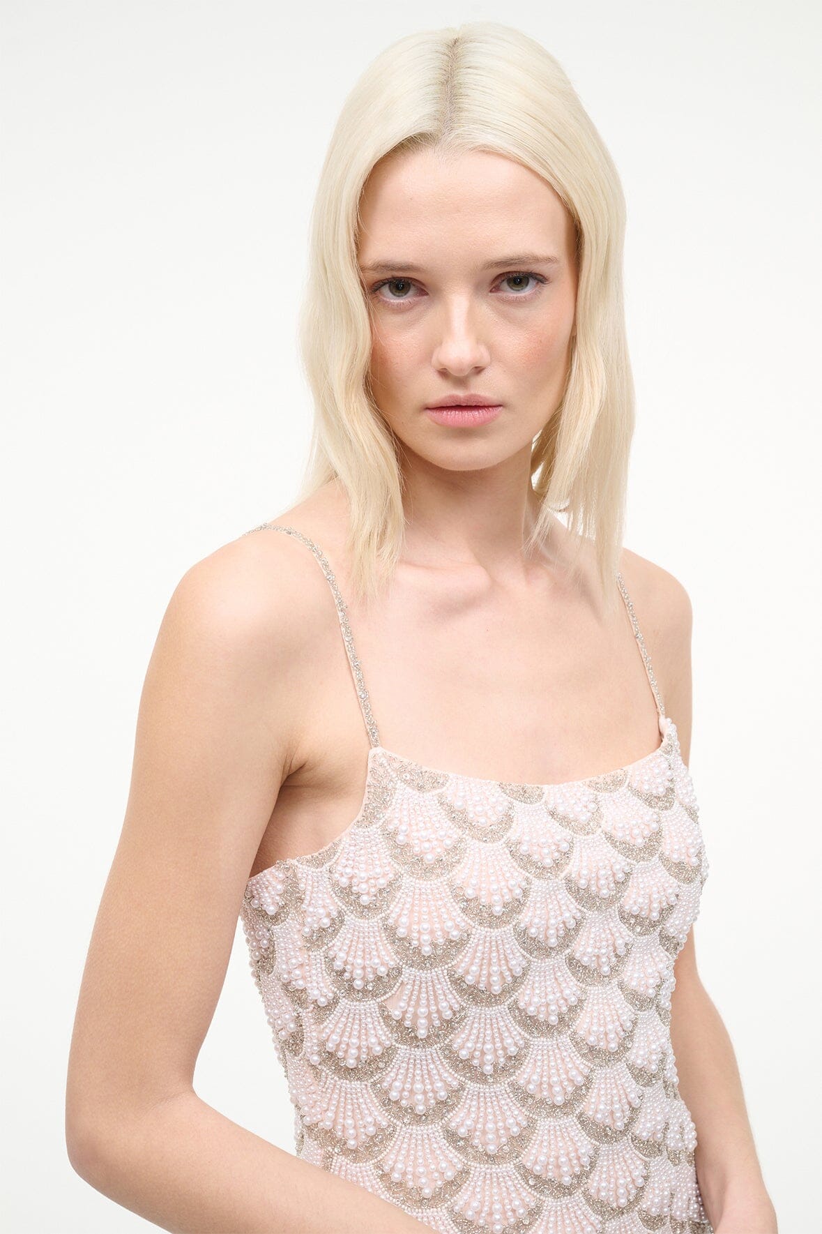STAUD Dresses|Clothing Las Palmas Dress Pearl