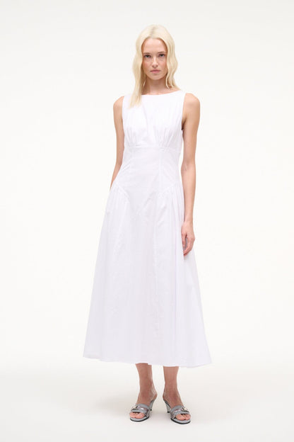 STAUD Dresses|Clothing Gwen Dress White