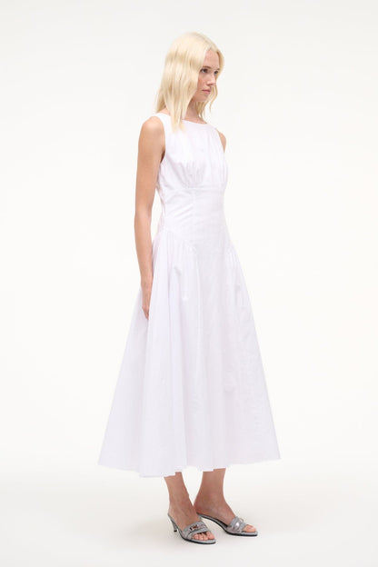 STAUD Dresses|Clothing Gwen Dress White