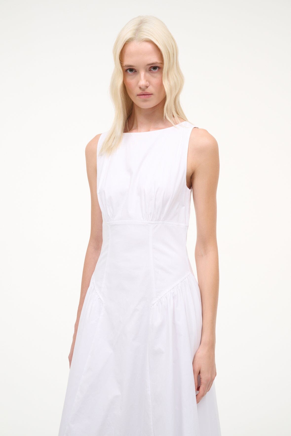 STAUD Dresses|Clothing Gwen Dress White