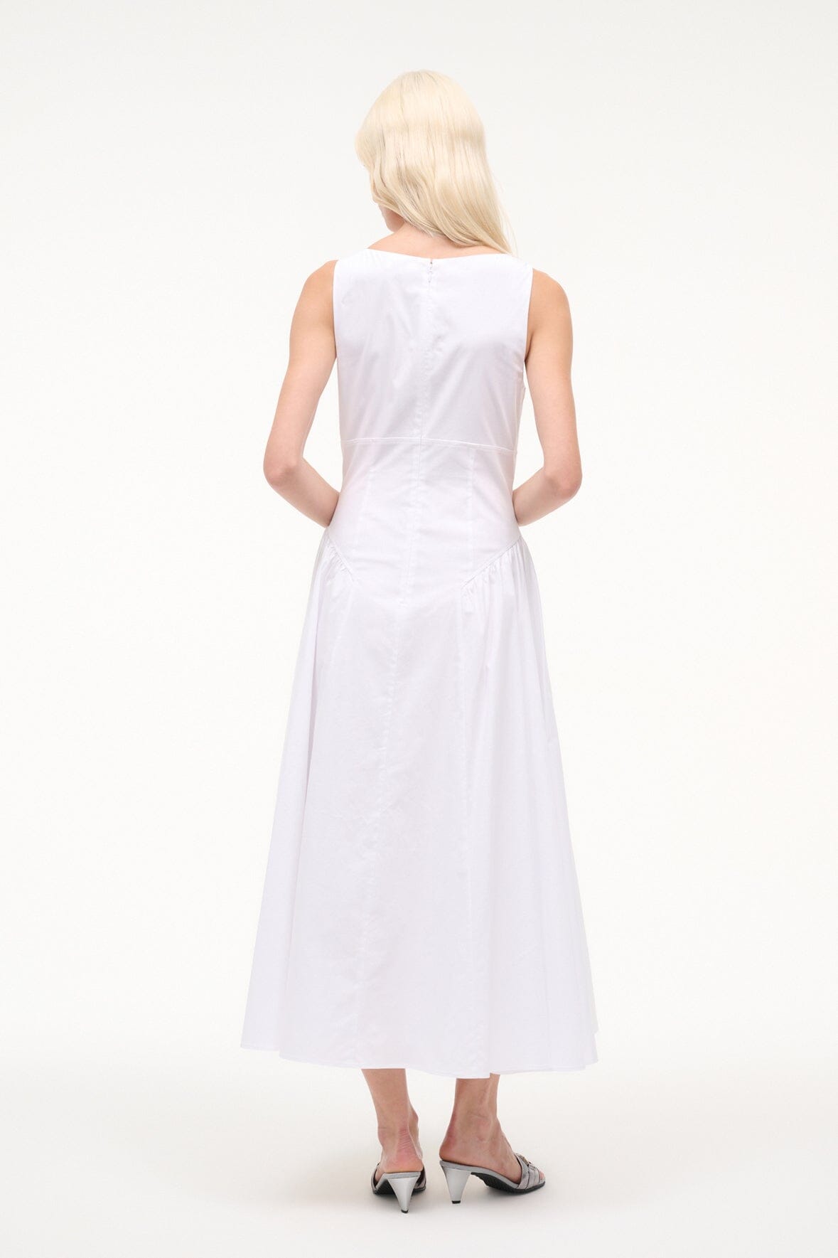 STAUD Dresses|Clothing Gwen Dress White