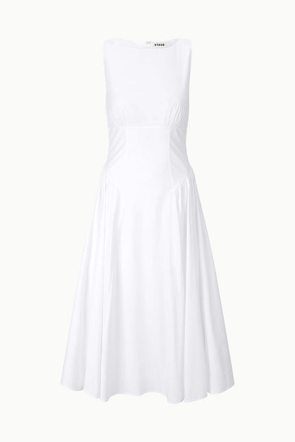 STAUD Dresses|Clothing Gwen Dress White