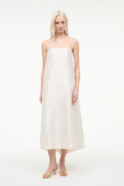 STAUD Dresses|Clothing Josie Dress Botanica Ivory