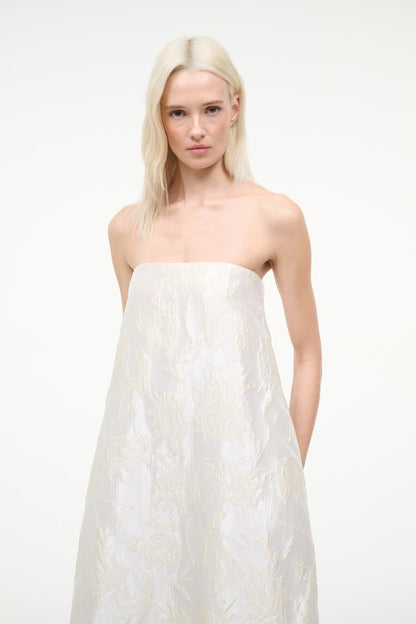 STAUD Dresses|Clothing Josie Dress Botanica Ivory