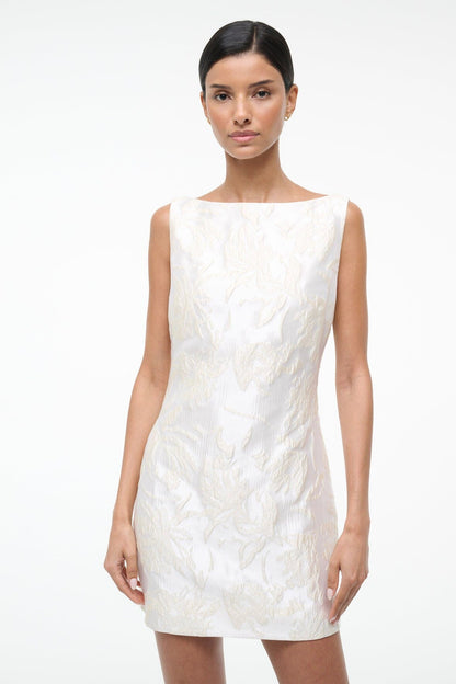 STAUD Dresses|Clothing Mimi Dress Botanica Ivory