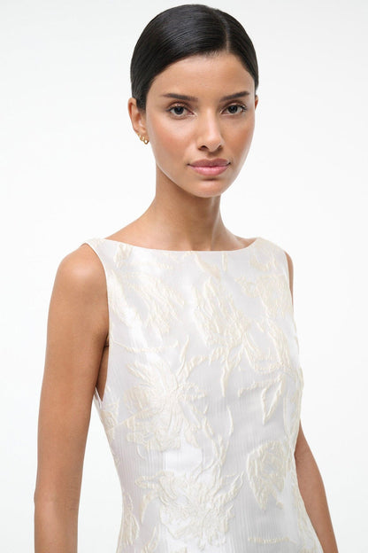 STAUD Dresses|Clothing Mimi Dress Botanica Ivory