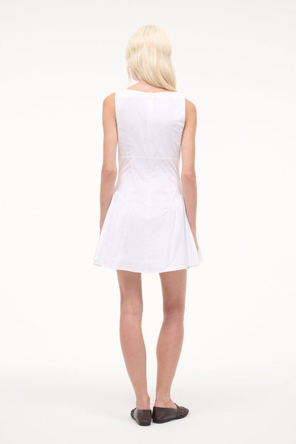 STAUD Dresses|Clothing Gwen Mini Dress White