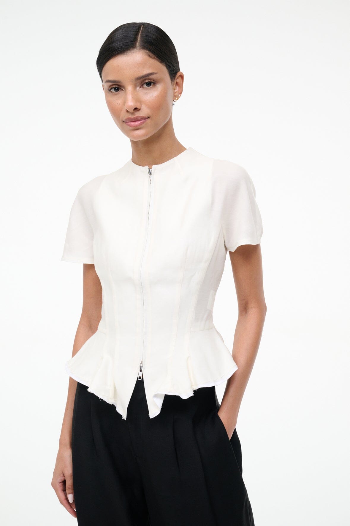 STAUD Dresses|Clothing Maelle Top Ivory