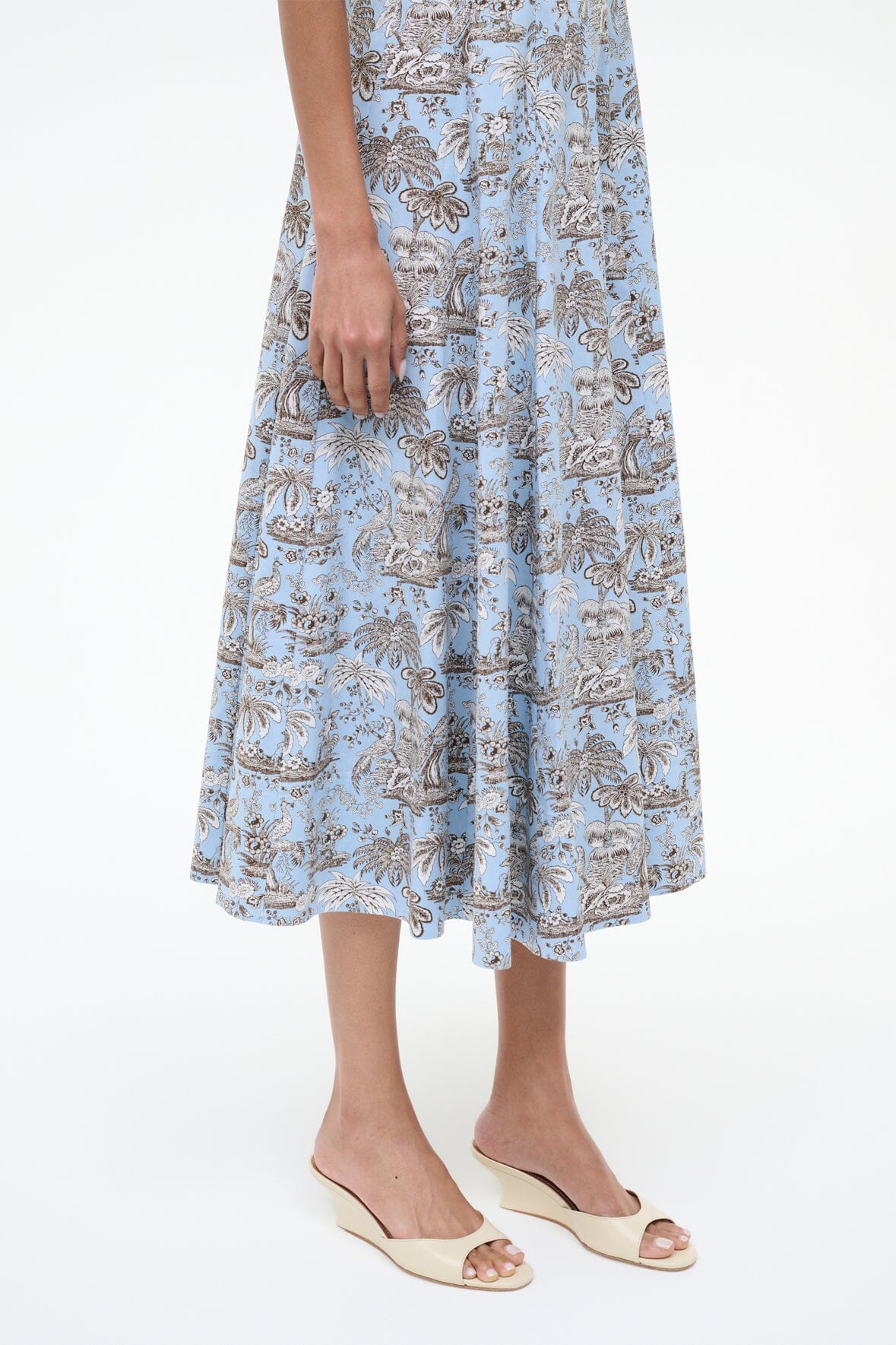 STAUD Dresses|Shoes Brigitte Wedge Cream