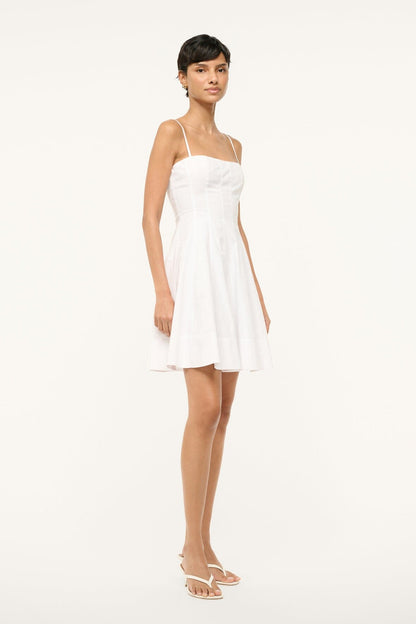 STAUD Dresses|Clothing Wylie Mini Dress White