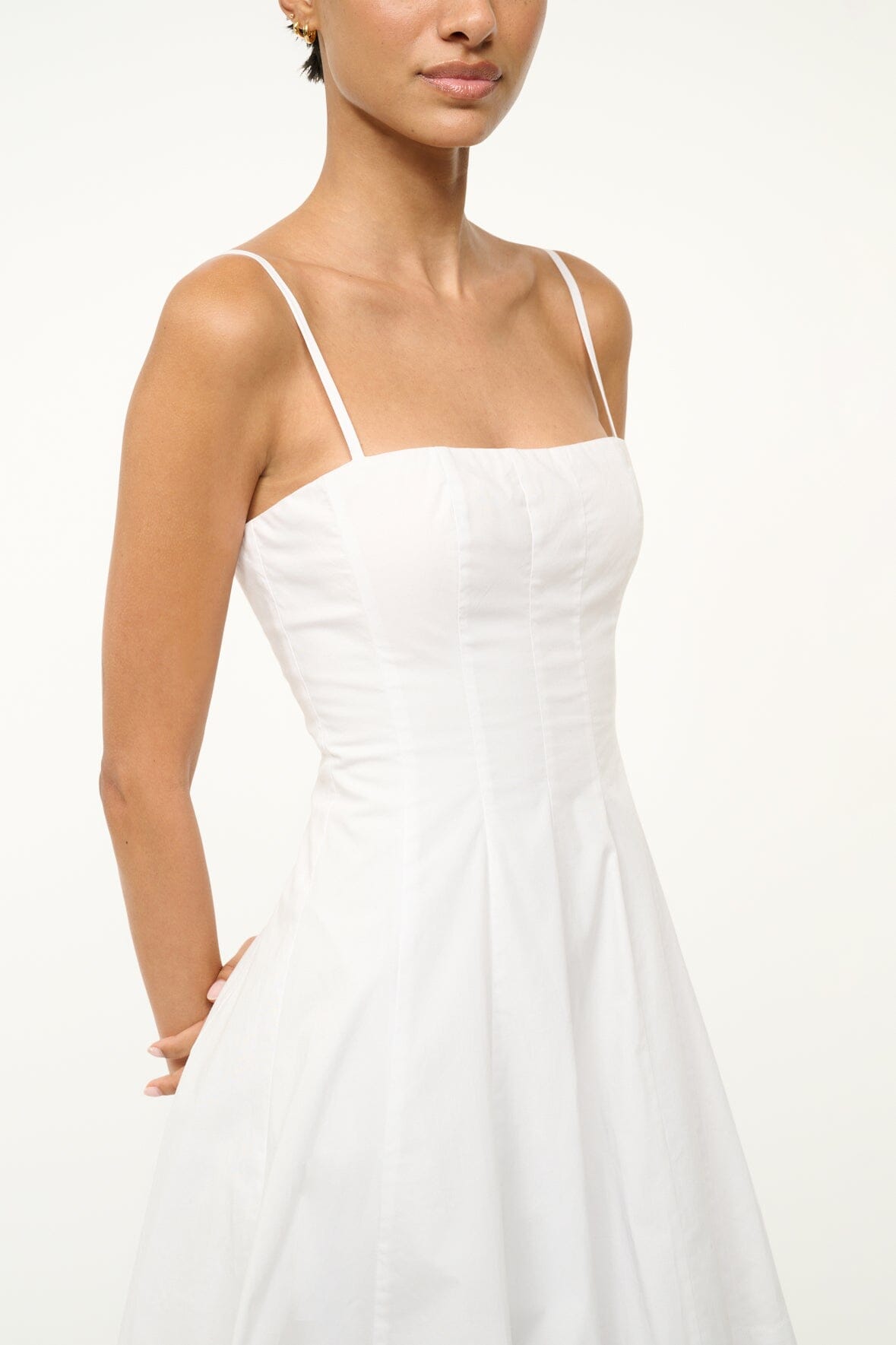 STAUD Dresses|Clothing Wylie Mini Dress White