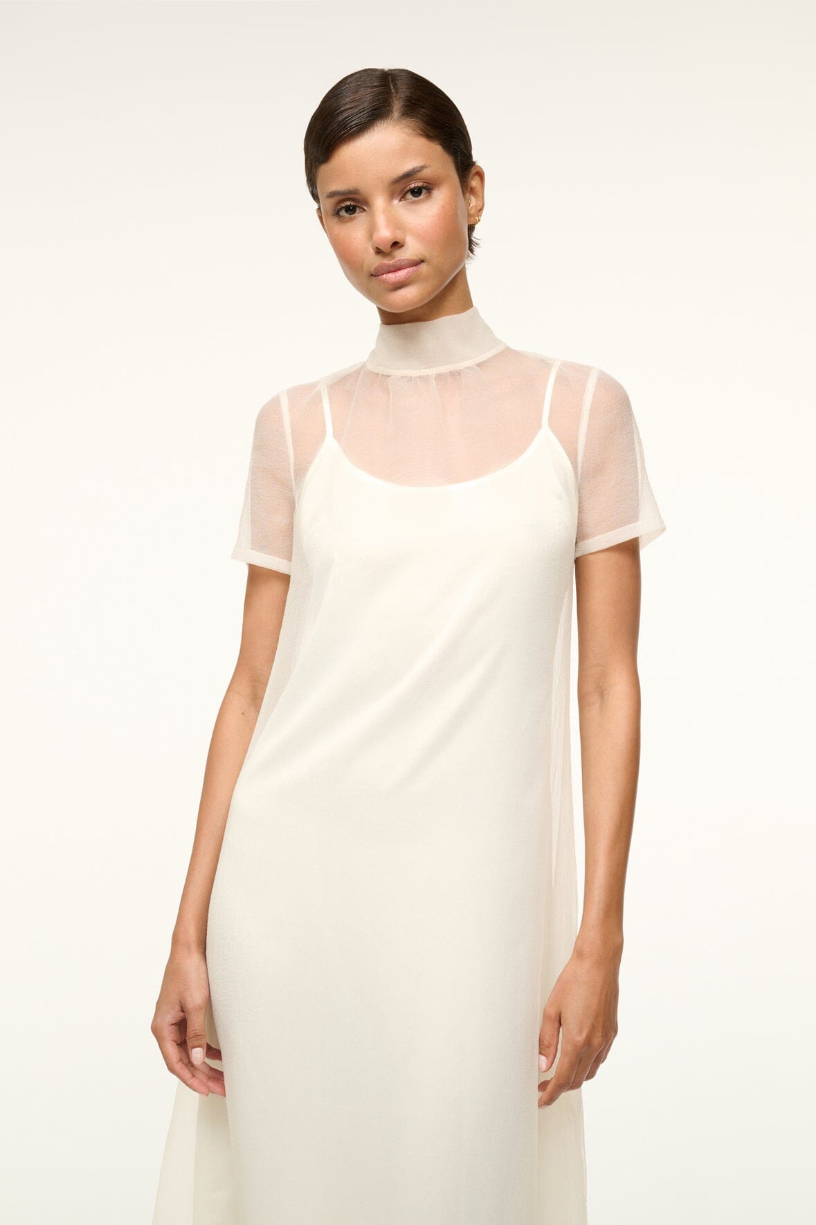 STAUD Dresses|Clothing Calluna Dress - White