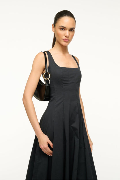 STAUD Handbags Ollie Bag Black Leather Mini Shoulder Bag - Staud