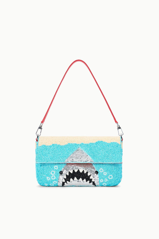 STAUD Handbags Timmy Convertible Shoulder Bag Great White