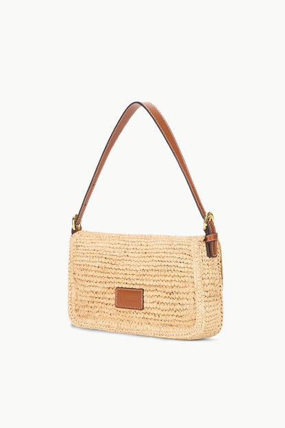 STAUD Handbags Harlow Raffia Bag Natural Tan