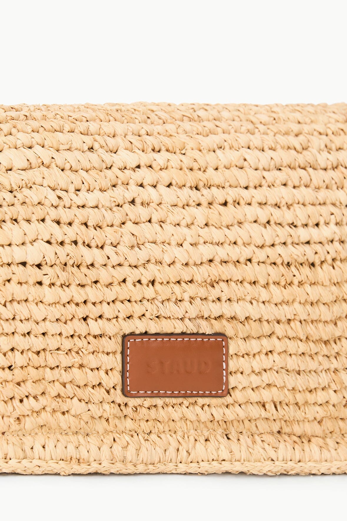 STAUD Handbags Harlow Raffia Bag Natural Tan