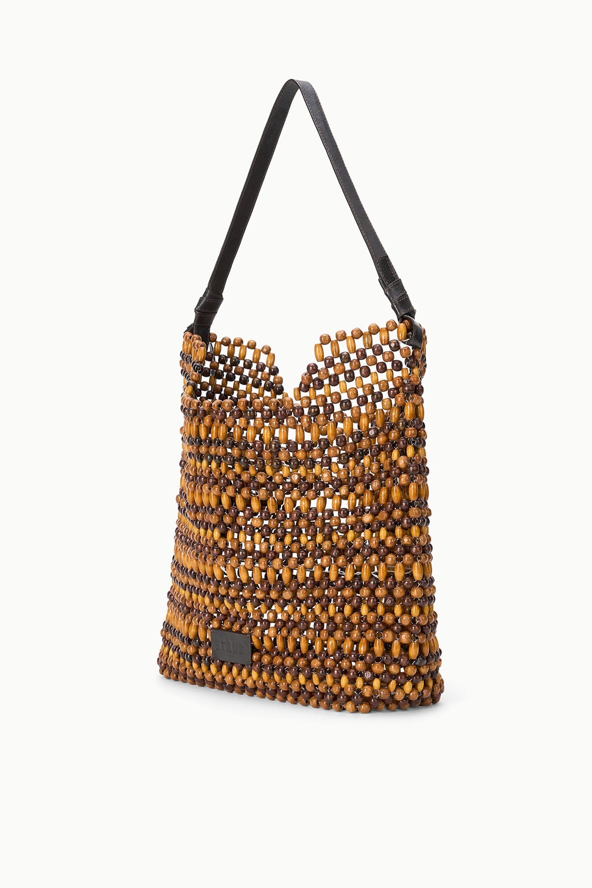 STAUD Handbags Drift Shoulder Bag Multi Wood Beads