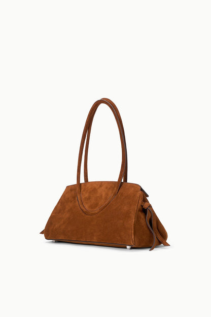 STAUD Handbags Maude Shoulder Bag Tabac Suede