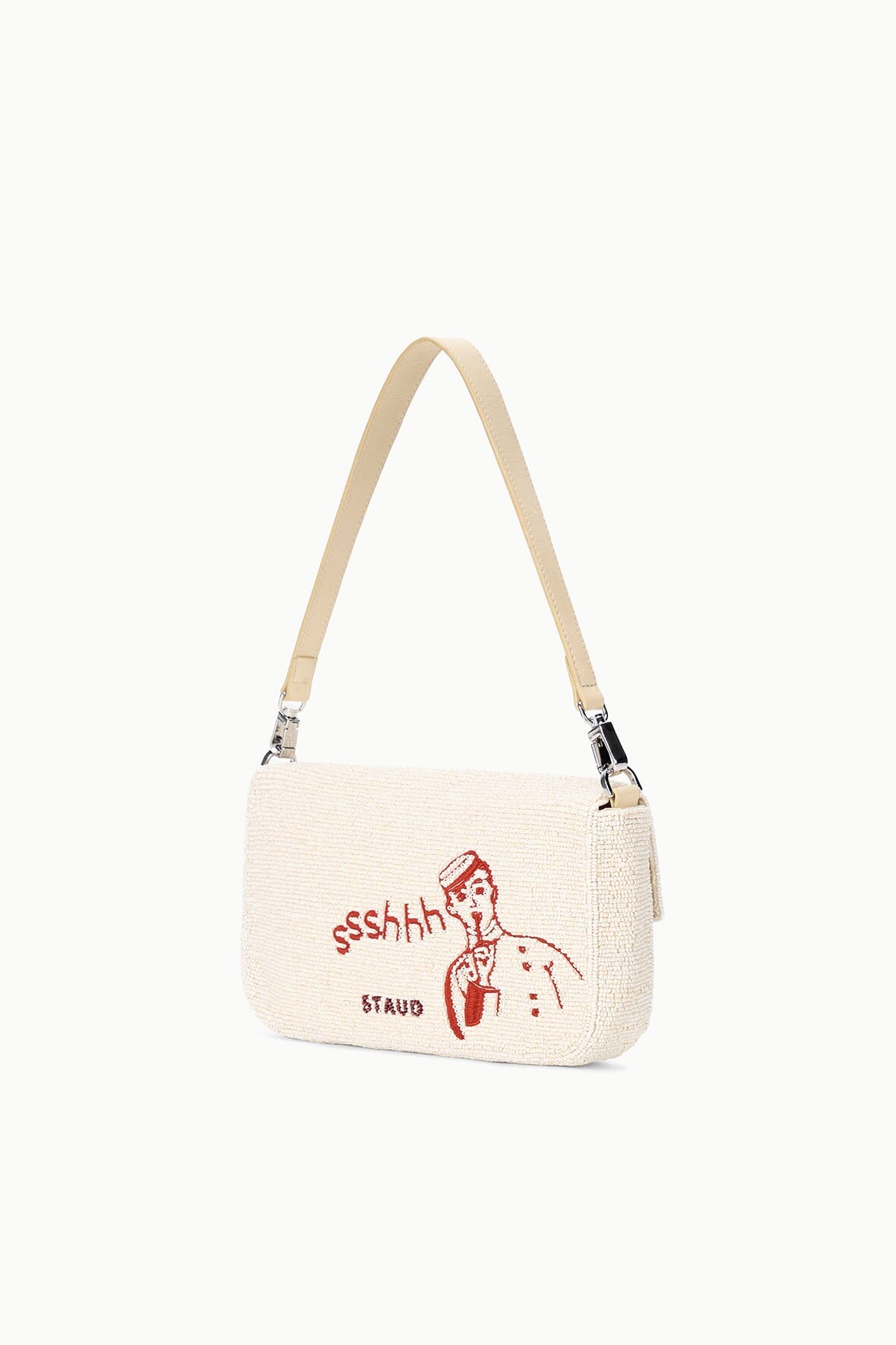 STAUD Handbags Timmy Convertible Shoulder Bag Do Not Disturb