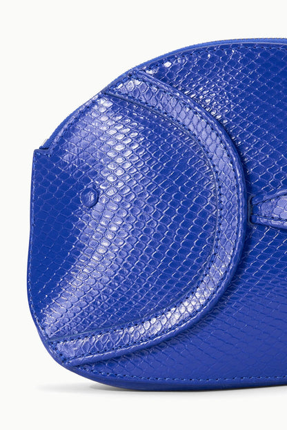 STAUD Handbags Pesce Clutch - Cobalt Blue Fish-Shaped Handbag