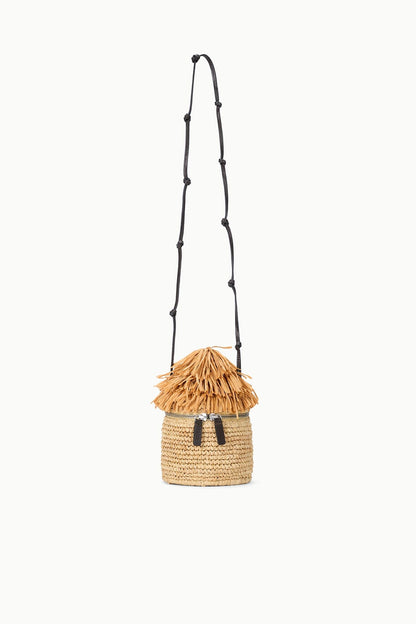STAUD Handbags Tiki Raffia Bag Natural
