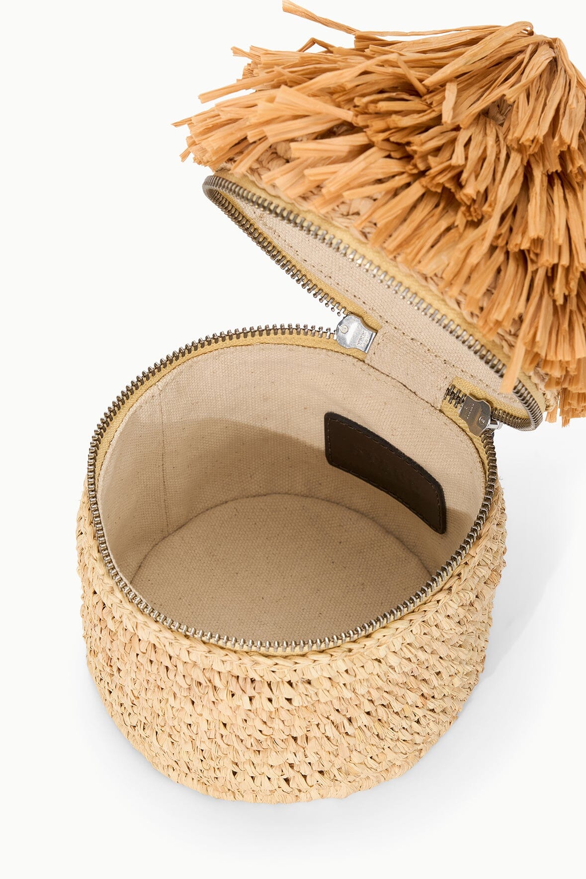 STAUD Handbags Tiki Raffia Bag Natural