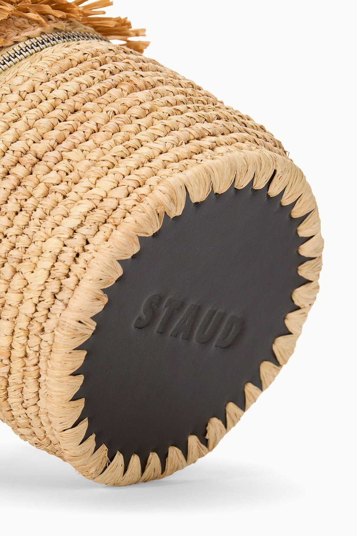 STAUD Handbags Tiki Raffia Bag Natural