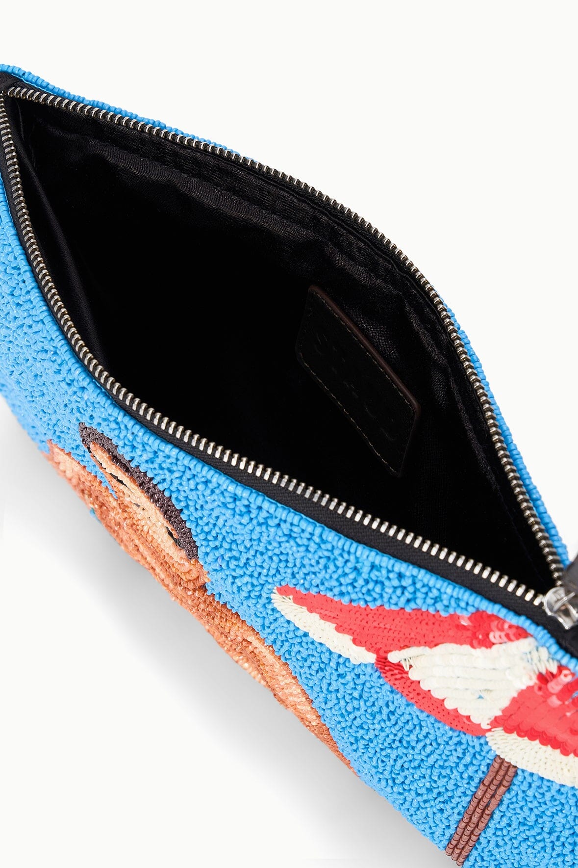 STAUD Handbags Tommy Beaded Large Pouch Sundaze