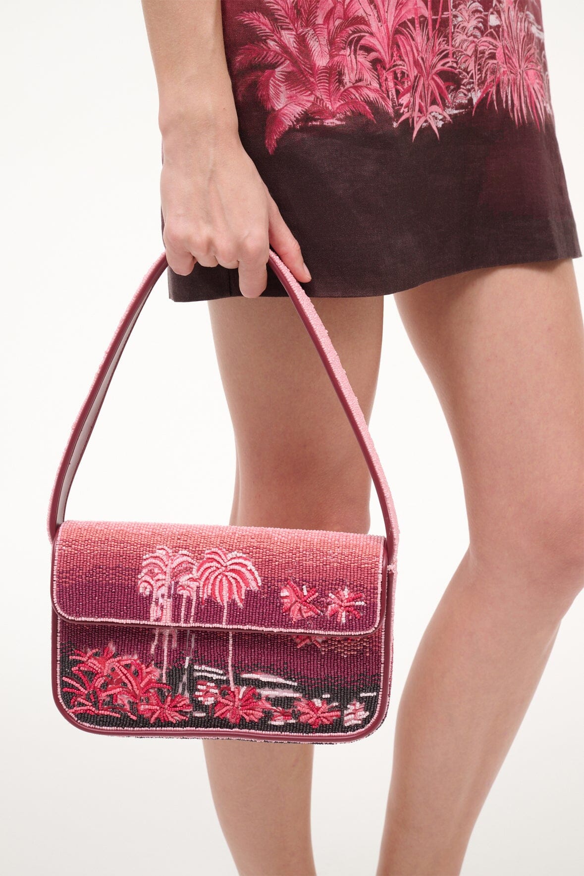 STAUD Handbags|Sale Tommy Beaded Bag California Clouds