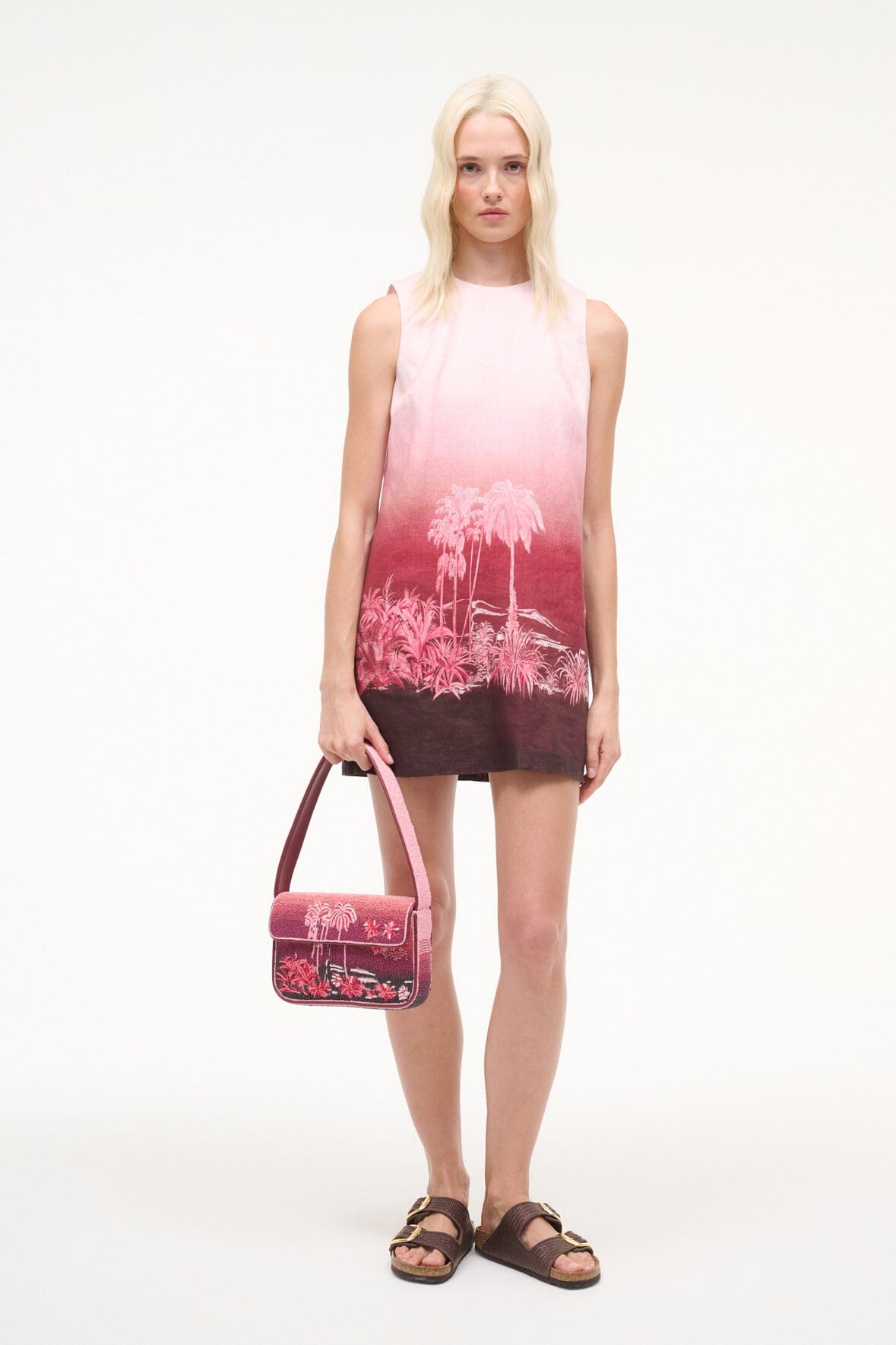 STAUD Handbags|Sale Tommy Beaded Bag California Clouds