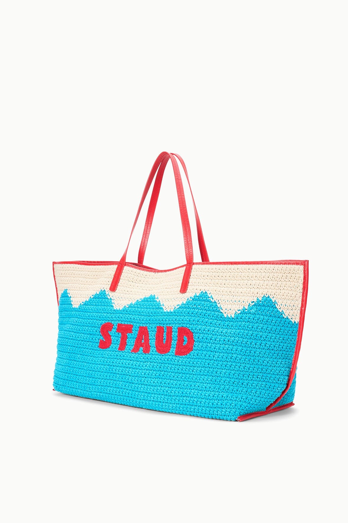 STAUD Handbags Christos Large Tote Great White